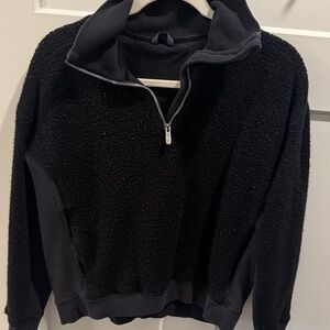 lululemon athletica Black Half-Zip Hoodie